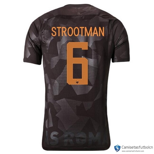 Camiseta AS Roma Tercera equipo Strootman 2017-18